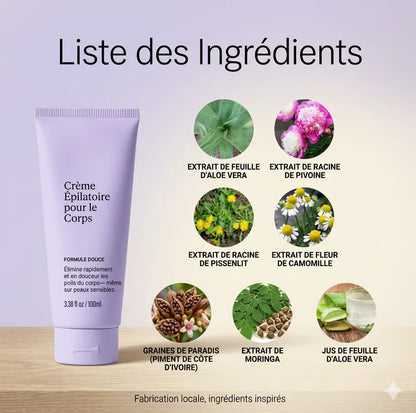 CRÉME ÉPILATOIRE MIXTE 🌿