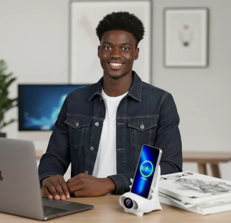 CHARGEUR SANS FIL EN MINI CHAISE
