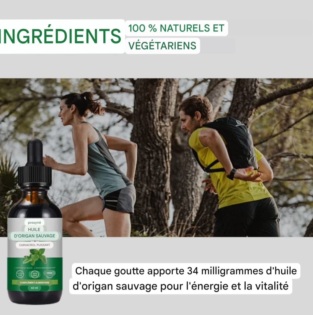LE BOUCLIER INTESTINAL ULTIME : HUILE D'ORIGAN SAUVAGE PUISSANTE
