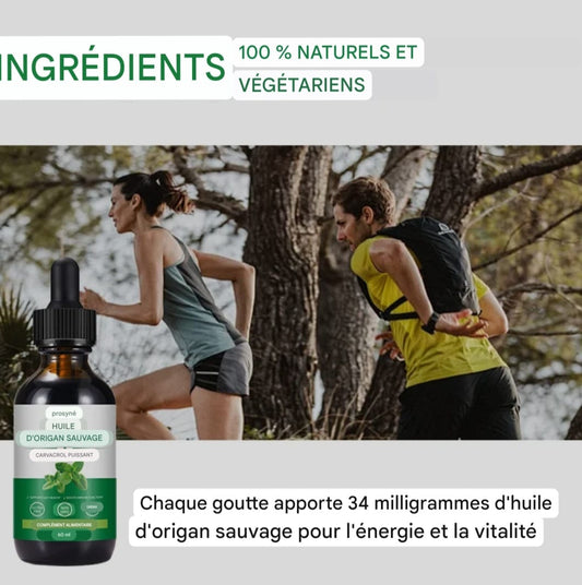 LE BOUCLIER INTESTINAL ULTIME : HUILE D'ORIGAN SAUVAGE PUISSANTE