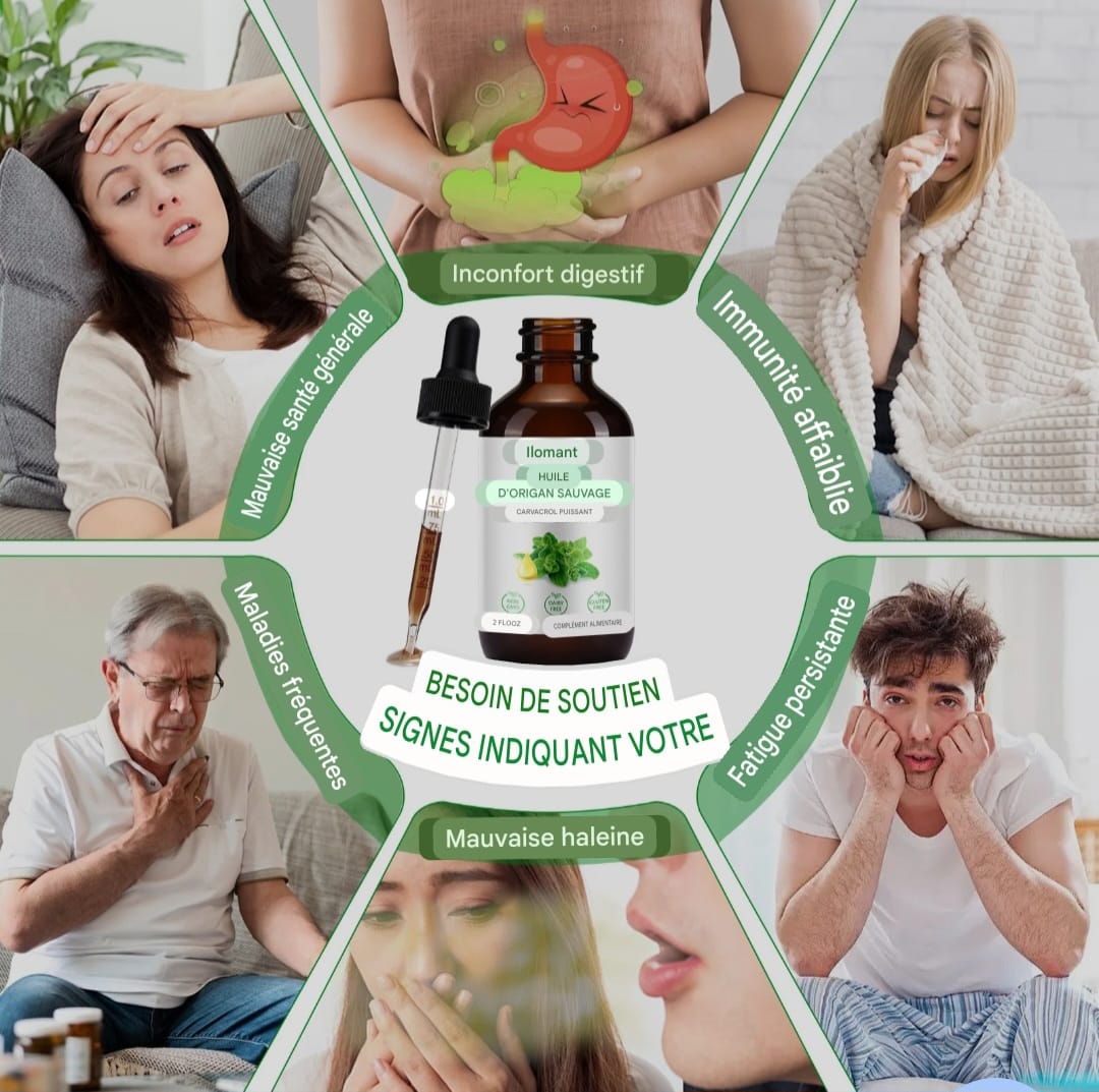 LE BOUCLIER INTESTINAL ULTIME : HUILE D'ORIGAN SAUVAGE PUISSANTE