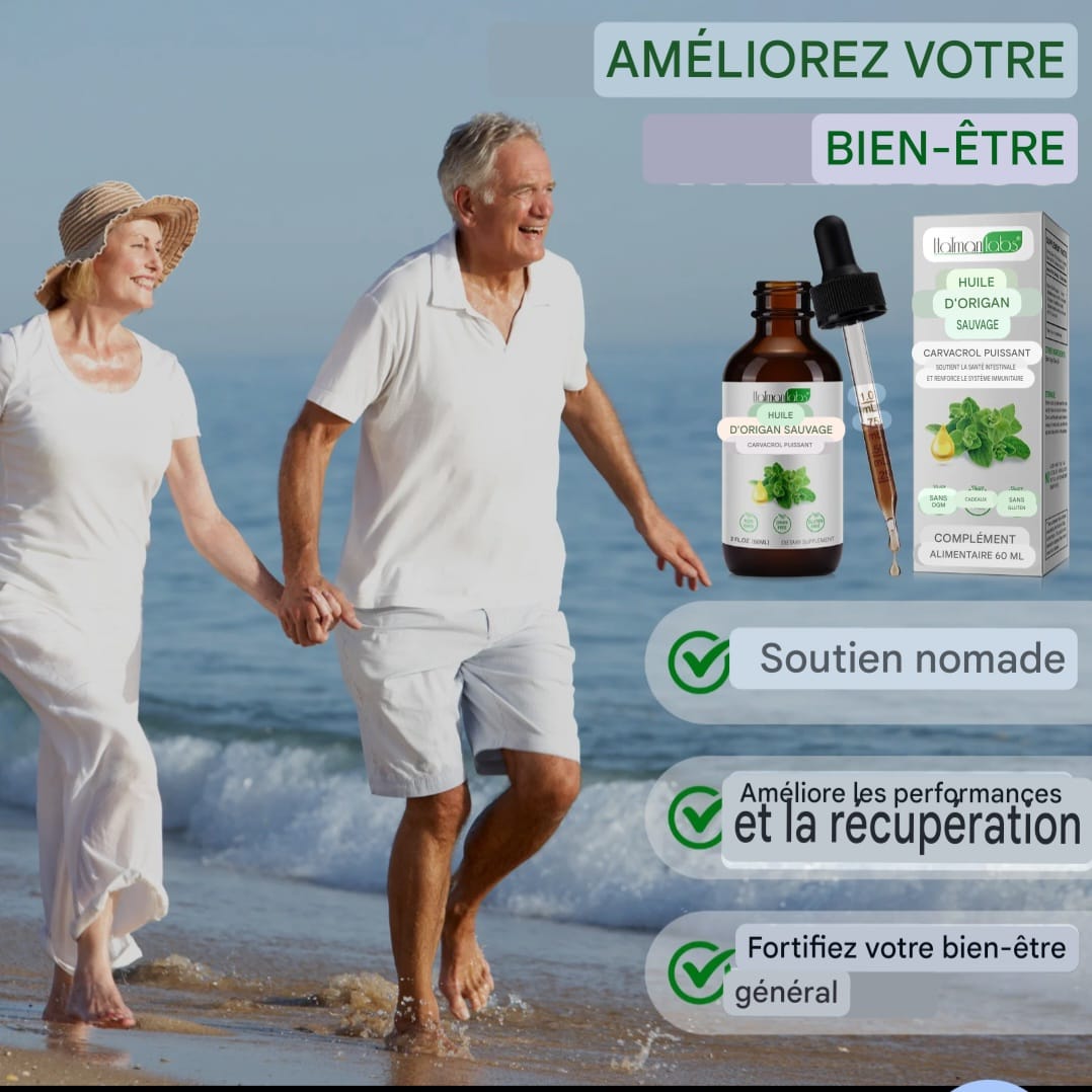 LE BOUCLIER INTESTINAL ULTIME : HUILE D'ORIGAN SAUVAGE PUISSANTE